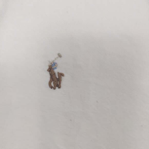 Ralph Lauren Boy's White Button Down Shirt Size 12 100% Cotton - Picture 4 of 10